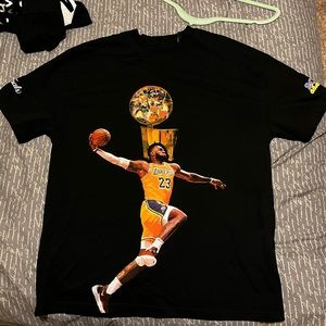 Sergio Calabasas Lakers 2020 champions oversized tee